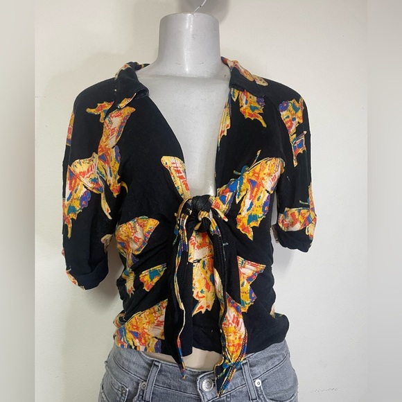 Free People butterfly crop top, size L‎ - Picture 6 of 13